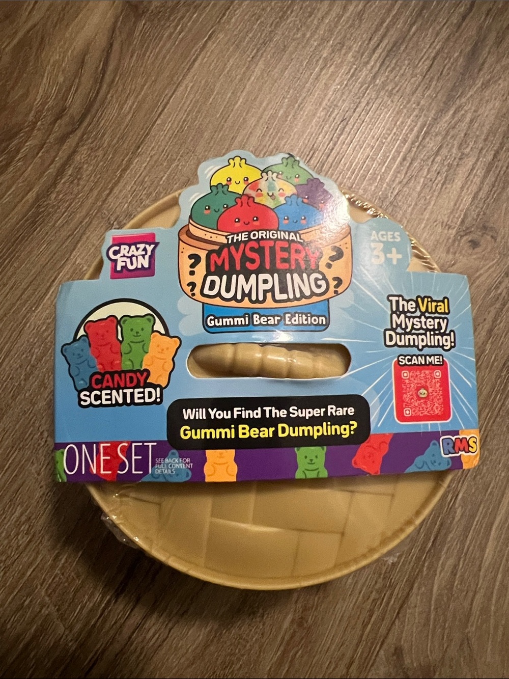 🥟Mystery Squishy Dumpling VIRAL! Sealed - Scented Gummi Bear 🐻